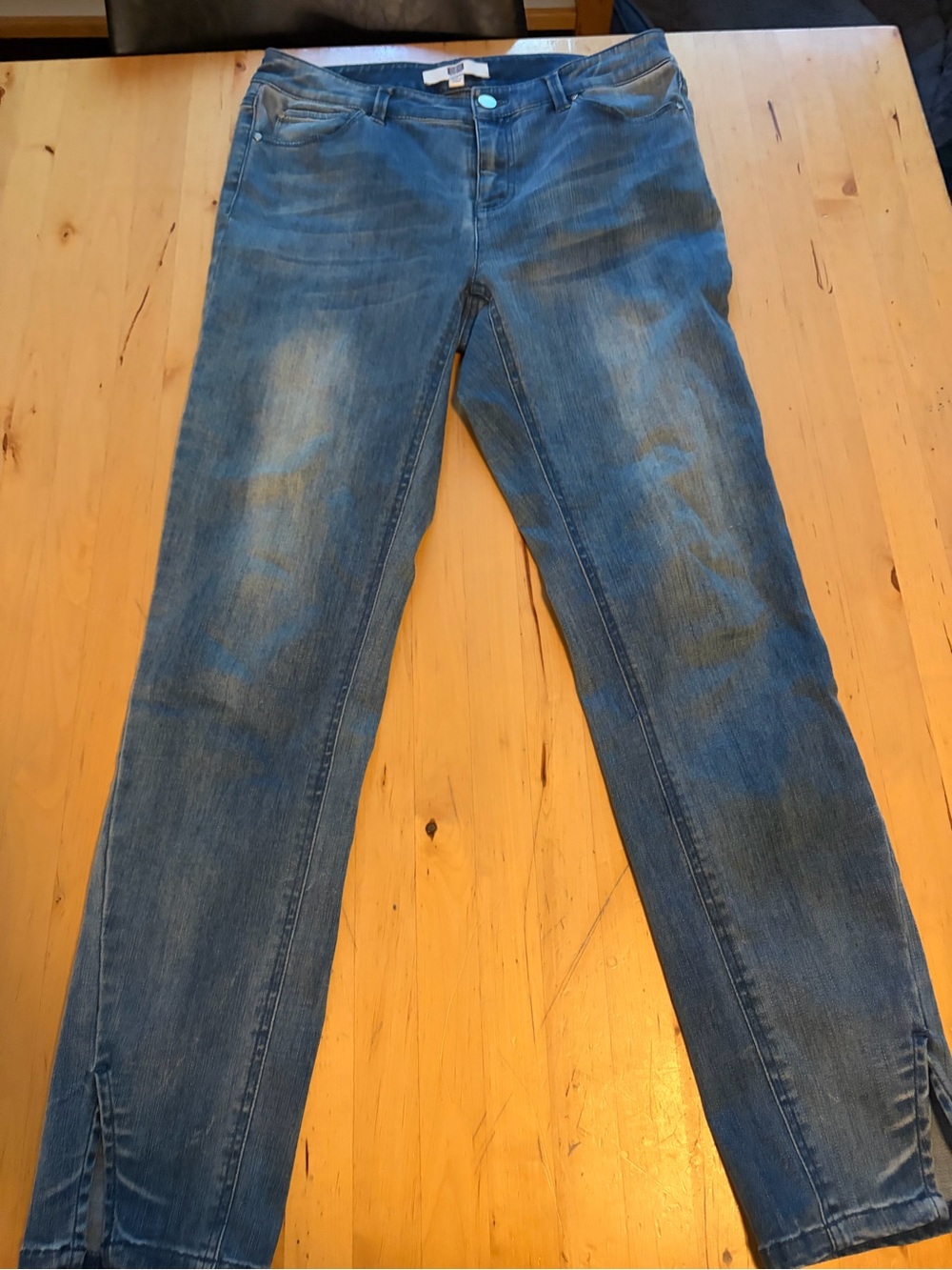 Classic Blue Straight-Leg Jeans
